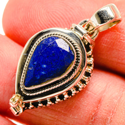 Lapis Lazuli Pendants handcrafted by Ana Silver Co - PD23641