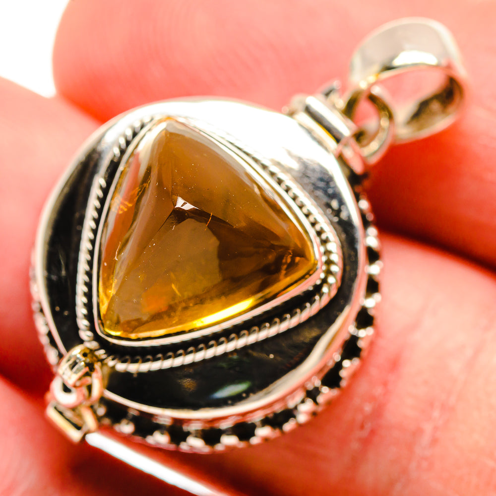Citrine Pendants handcrafted by Ana Silver Co - PD23642