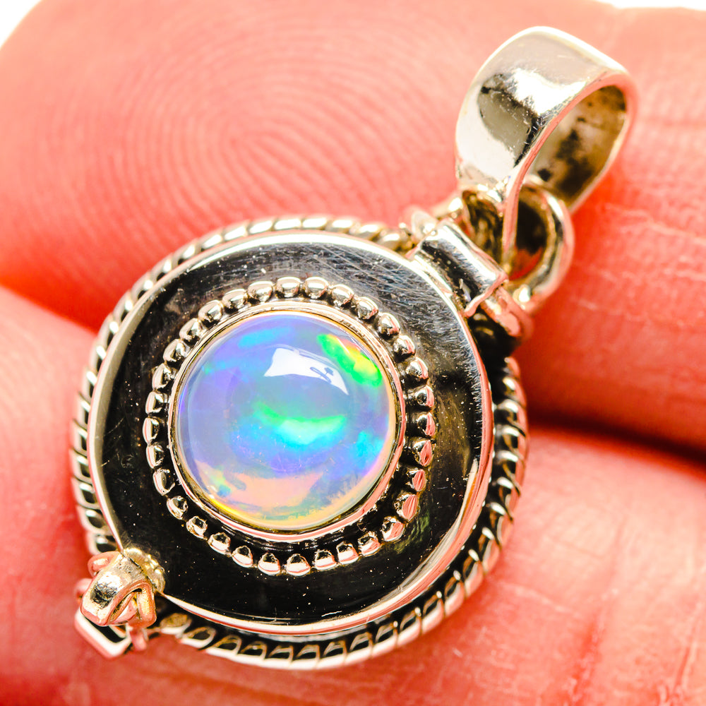 Ethiopian Opal Pendants handcrafted by Ana Silver Co - PD23643