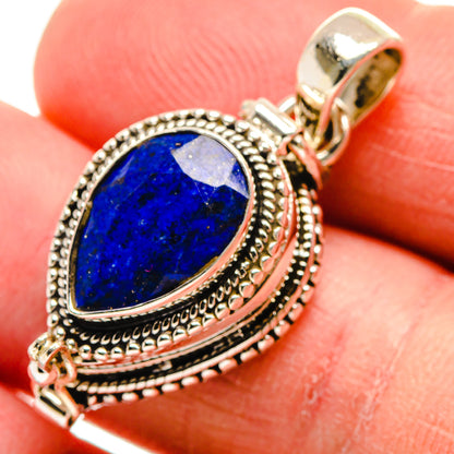 Lapis Lazuli Pendants handcrafted by Ana Silver Co - PD23646