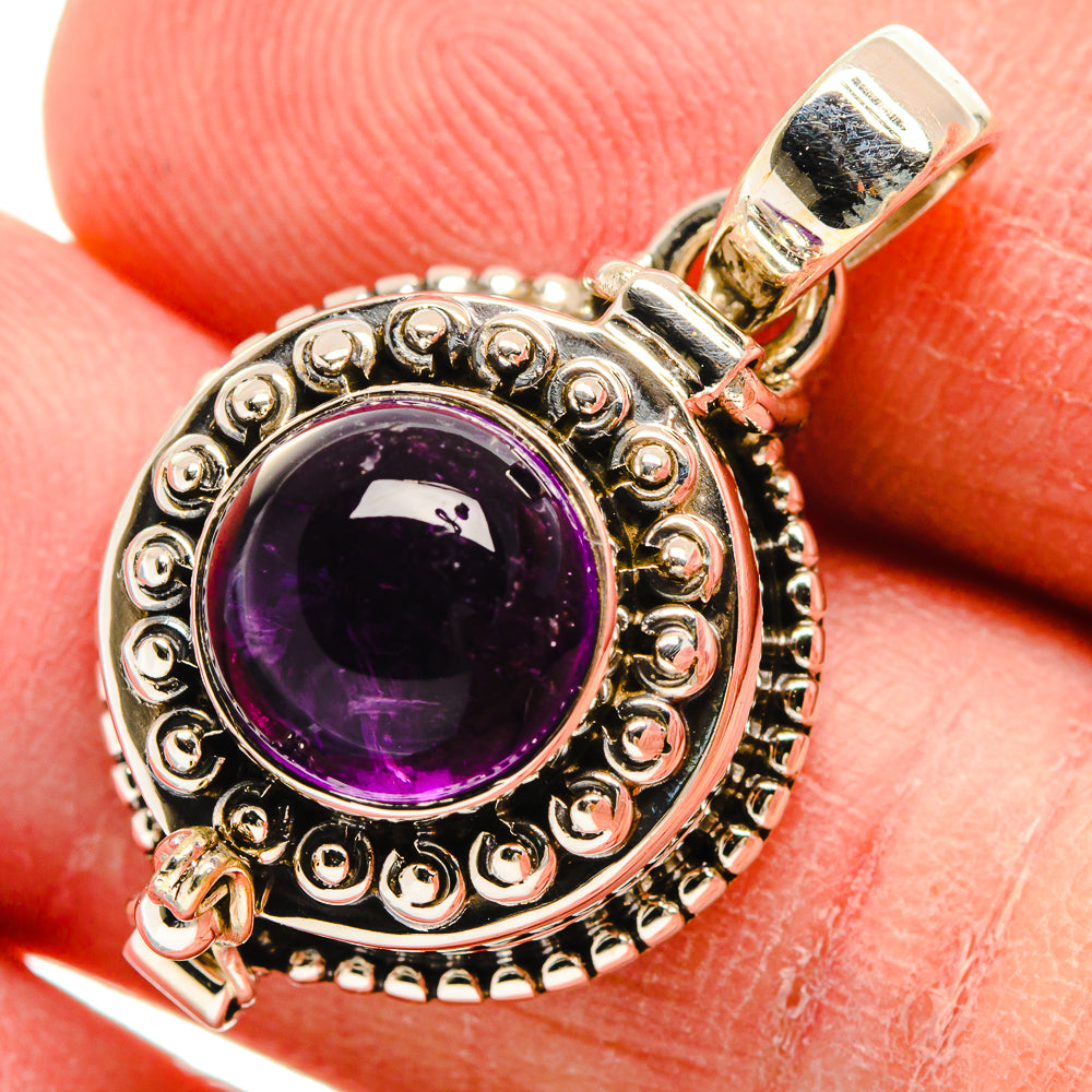 Amethyst Pendants handcrafted by Ana Silver Co - PD23652