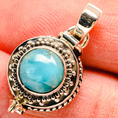Larimar Pendants handcrafted by Ana Silver Co - PD23659