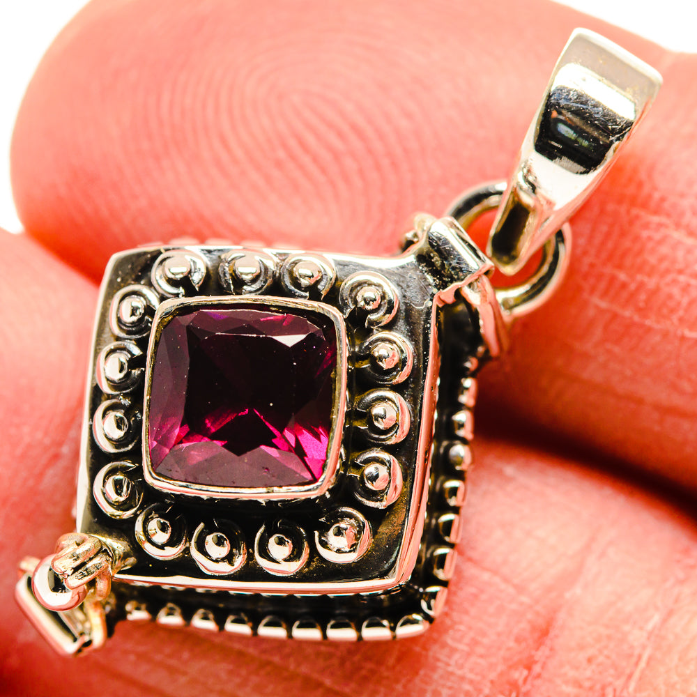 Garnet Pendants handcrafted by Ana Silver Co - PD23660