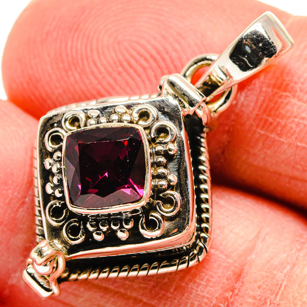 Garnet Pendants handcrafted by Ana Silver Co - PD23661