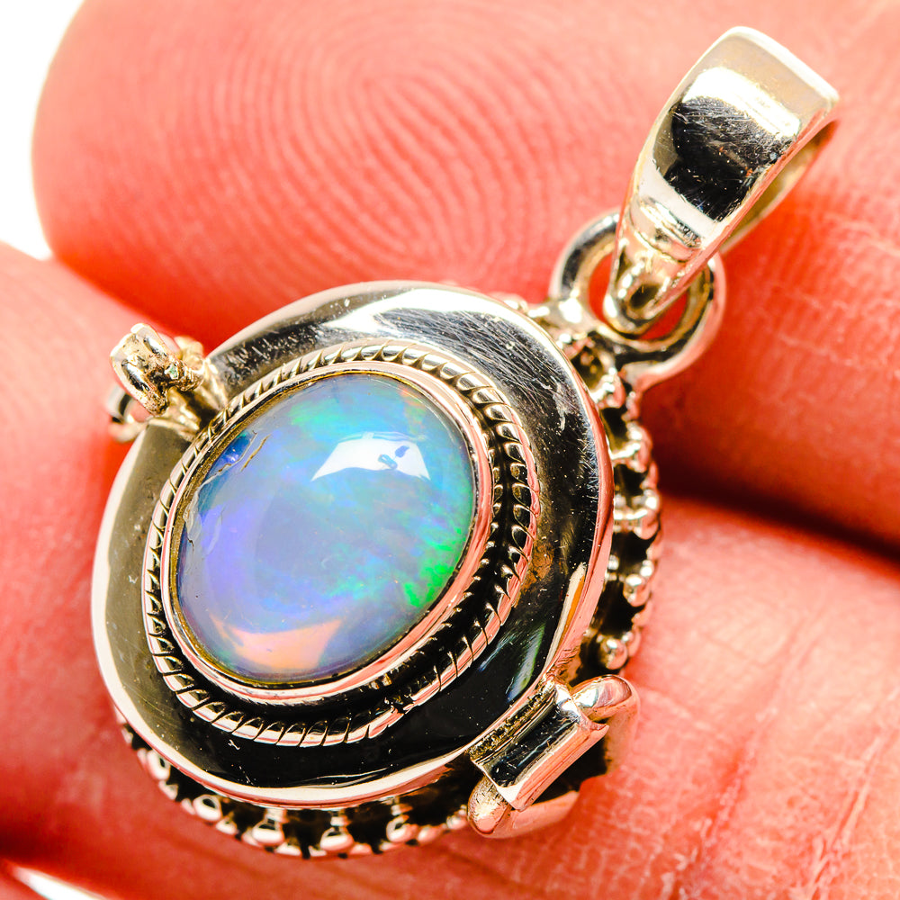 Ethiopian Opal Pendants handcrafted by Ana Silver Co - PD23666