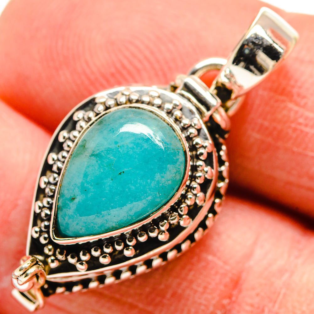 Smithsonite Pendants handcrafted by Ana Silver Co - PD23671