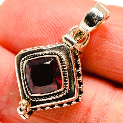 Garnet Pendants handcrafted by Ana Silver Co - PD23673