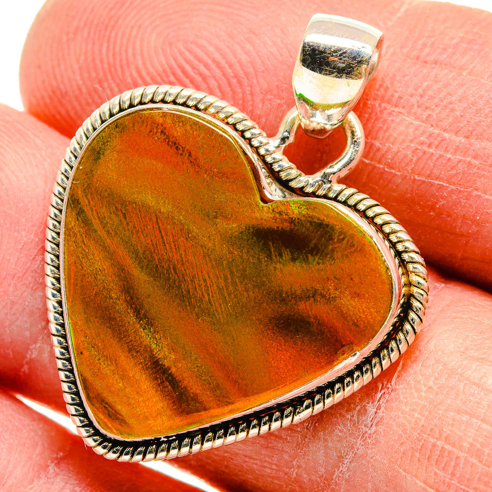 Aura Opal Pendants handcrafted by Ana Silver Co - PD23675