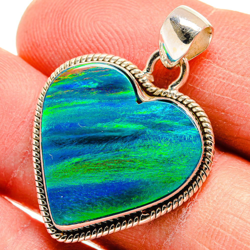 Aura Opal Pendants handcrafted by Ana Silver Co - PD23676