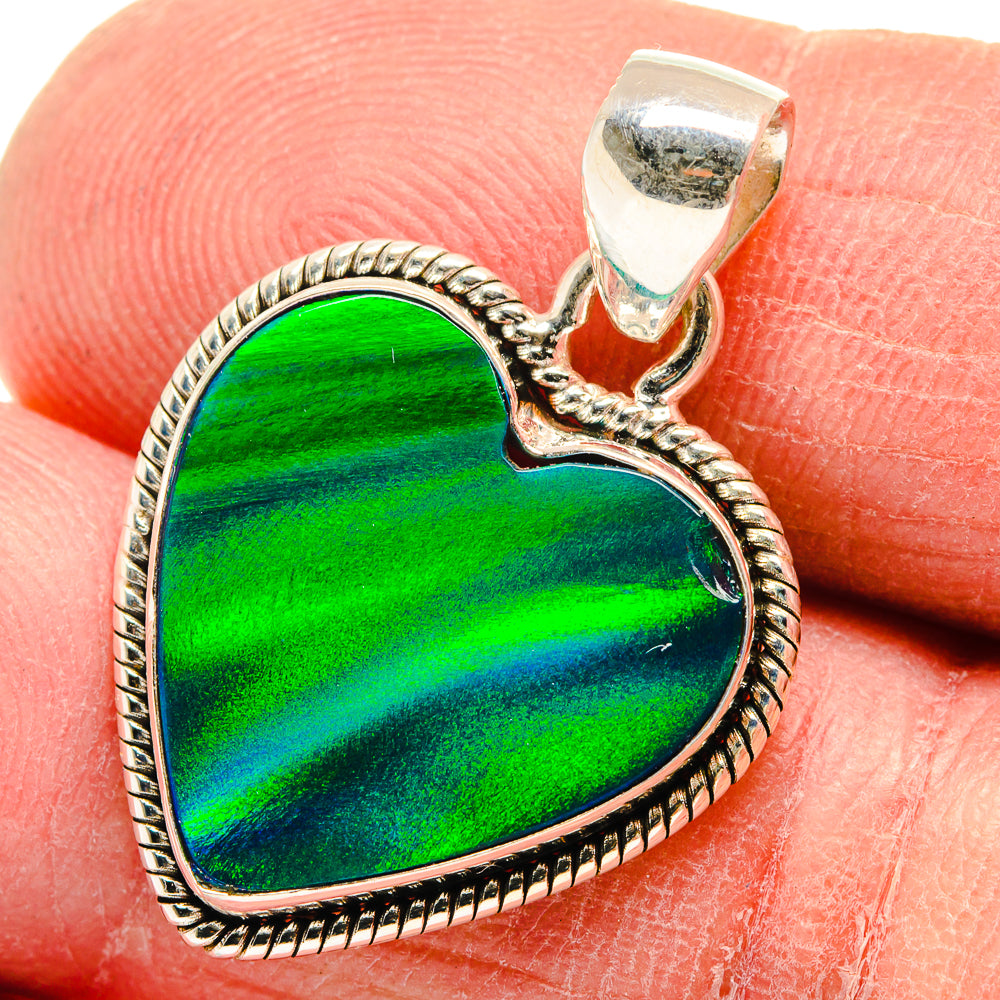 Aura Opal Pendants handcrafted by Ana Silver Co - PD23678