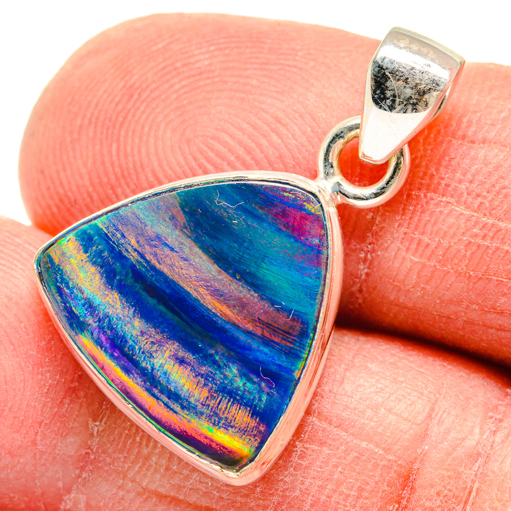 Aura Opal Pendants handcrafted by Ana Silver Co - PD23680