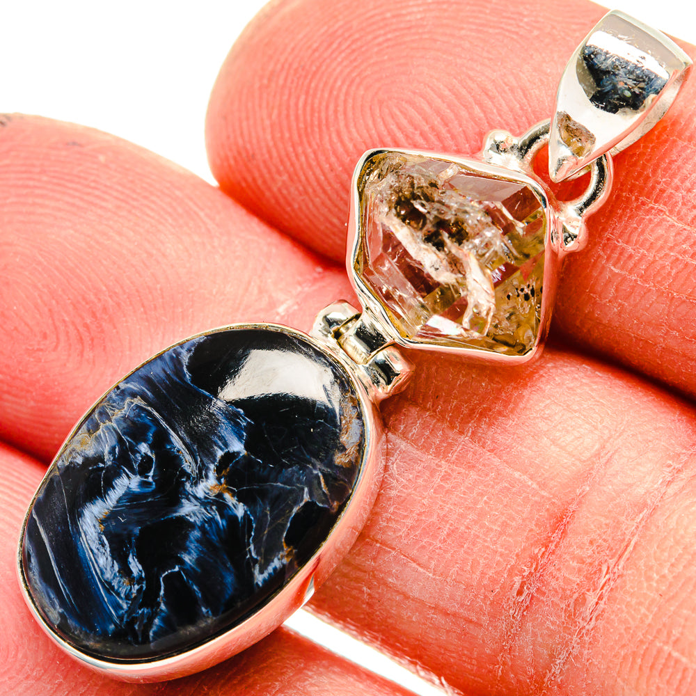 Pietersite Pendants handcrafted by Ana Silver Co - PD23702