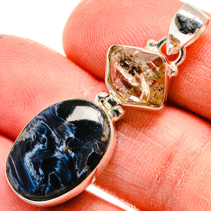 Pietersite Pendants handcrafted by Ana Silver Co - PD23702