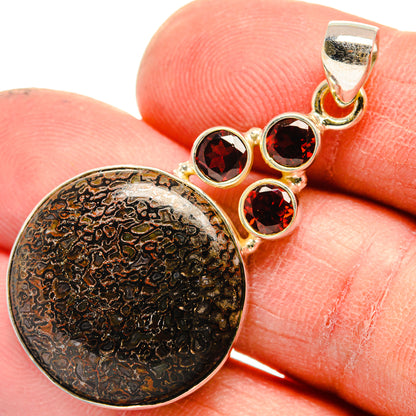 Dinosaur Bone Pendants handcrafted by Ana Silver Co - PD23705