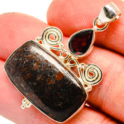 Dinosaur Bone Pendants handcrafted by Ana Silver Co - PD23708