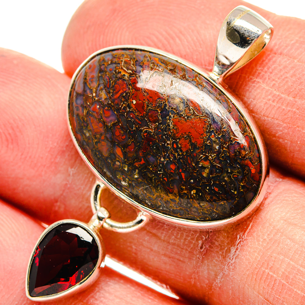 Dinosaur Bone Pendants handcrafted by Ana Silver Co - PD23713