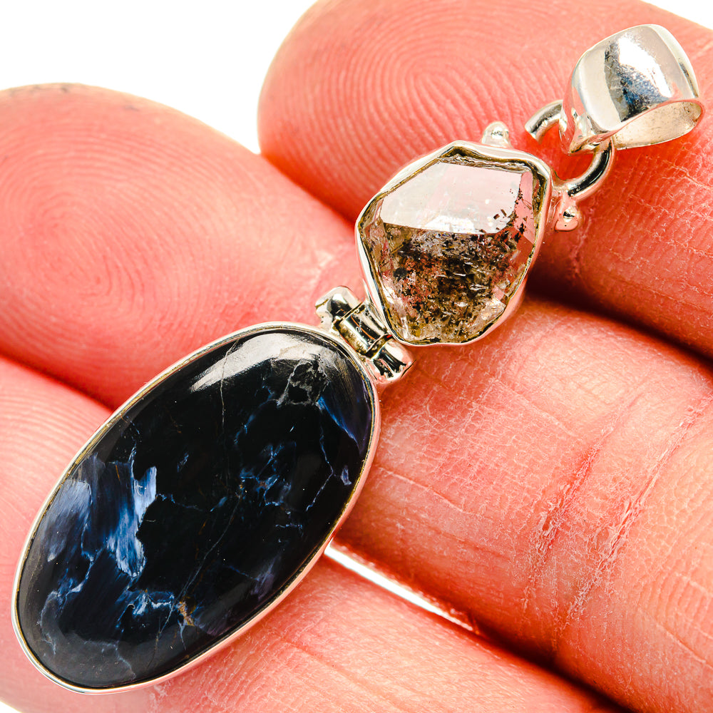 Pietersite Pendants handcrafted by Ana Silver Co - PD23714