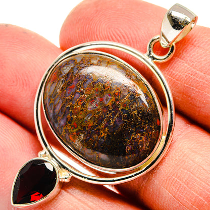 Dinosaur Bone Pendants handcrafted by Ana Silver Co - PD23715