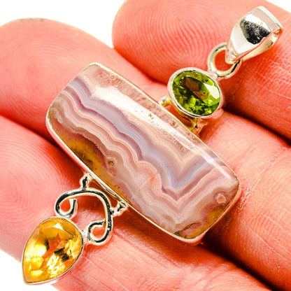 Ocean Jasper Pendants handcrafted by Ana Silver Co - PD23724