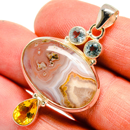 Ocean Jasper Pendants handcrafted by Ana Silver Co - PD23728