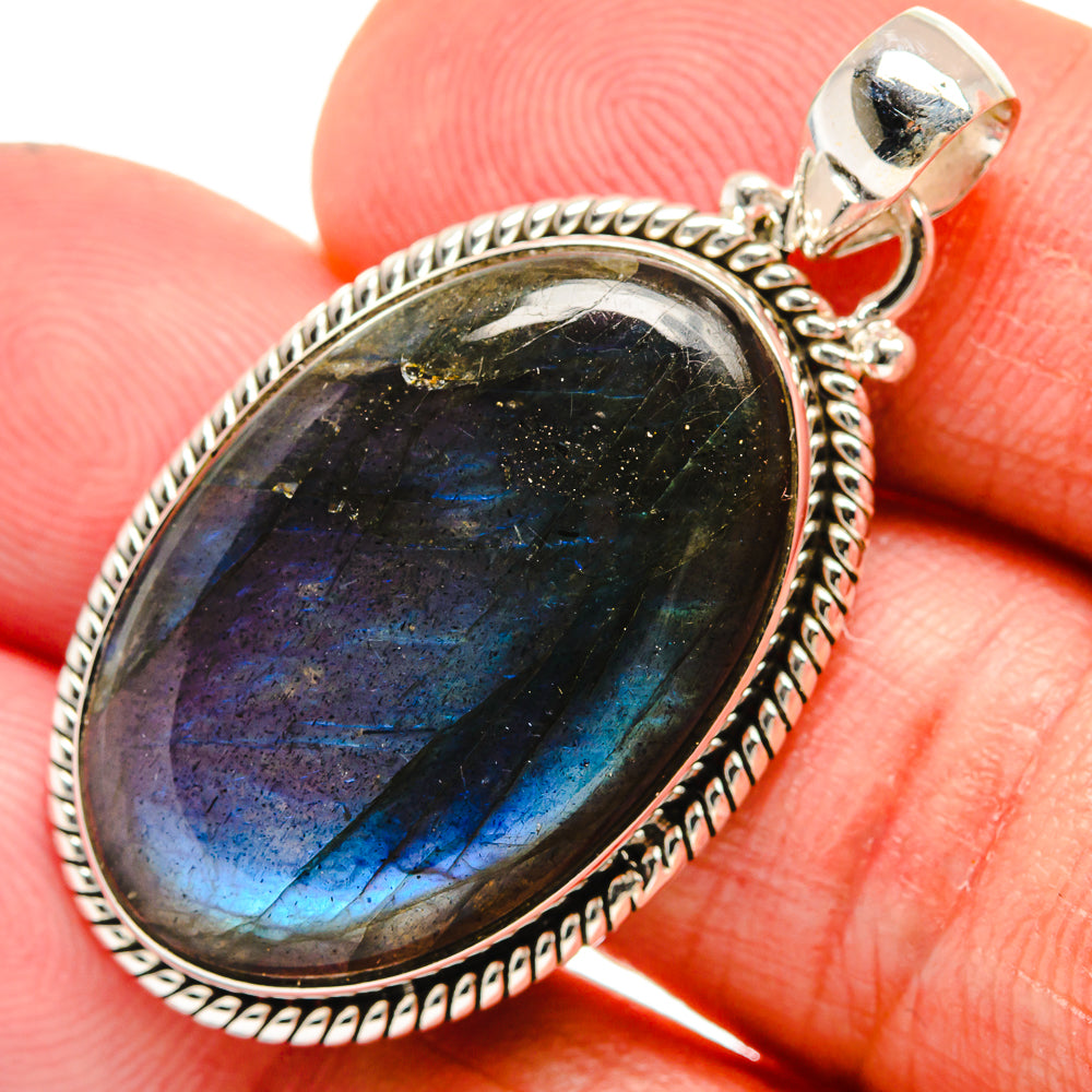 Labradorite Pendants handcrafted by Ana Silver Co - PD23769