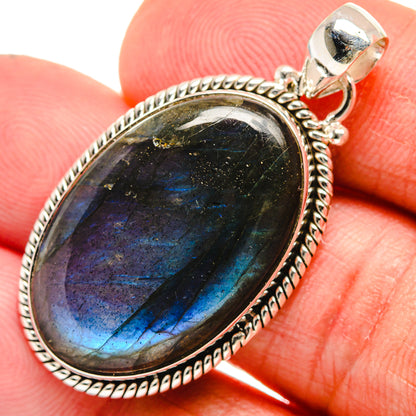 Labradorite Pendants handcrafted by Ana Silver Co - PD23769