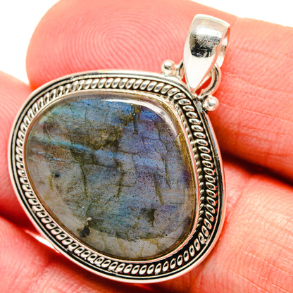 Labradorite Pendants handcrafted by Ana Silver Co - PD23770