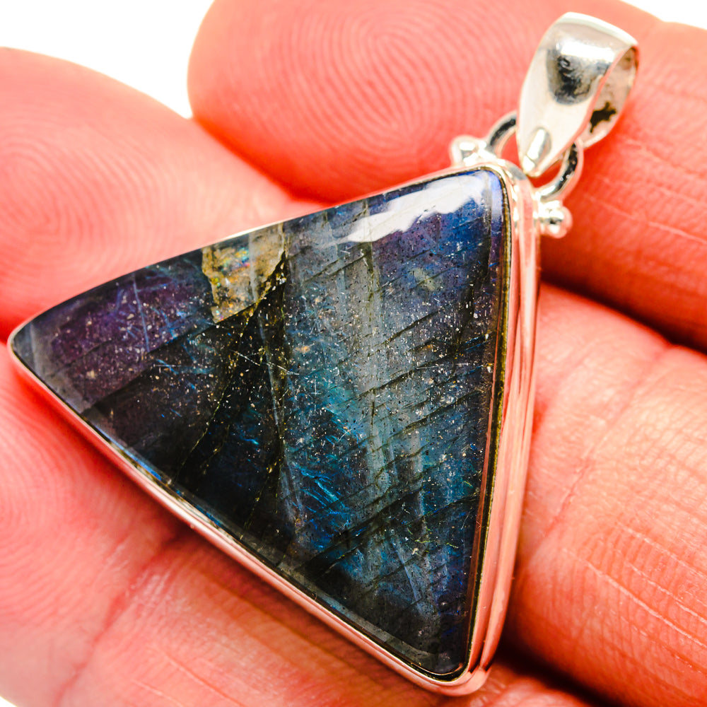 Labradorite Pendants handcrafted by Ana Silver Co - PD23774