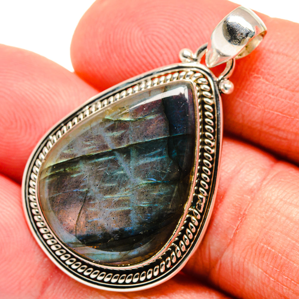 Labradorite Pendants handcrafted by Ana Silver Co - PD23775