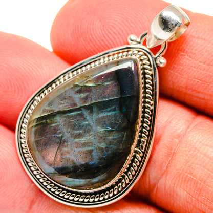 Labradorite Pendants handcrafted by Ana Silver Co - PD23775