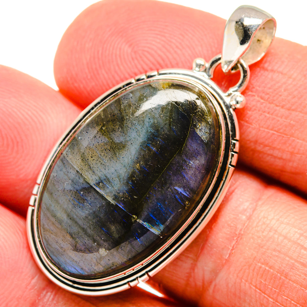 Labradorite Pendants handcrafted by Ana Silver Co - PD23776