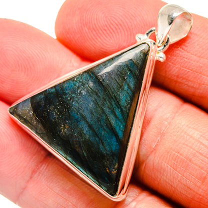 Labradorite Pendants handcrafted by Ana Silver Co - PD23777