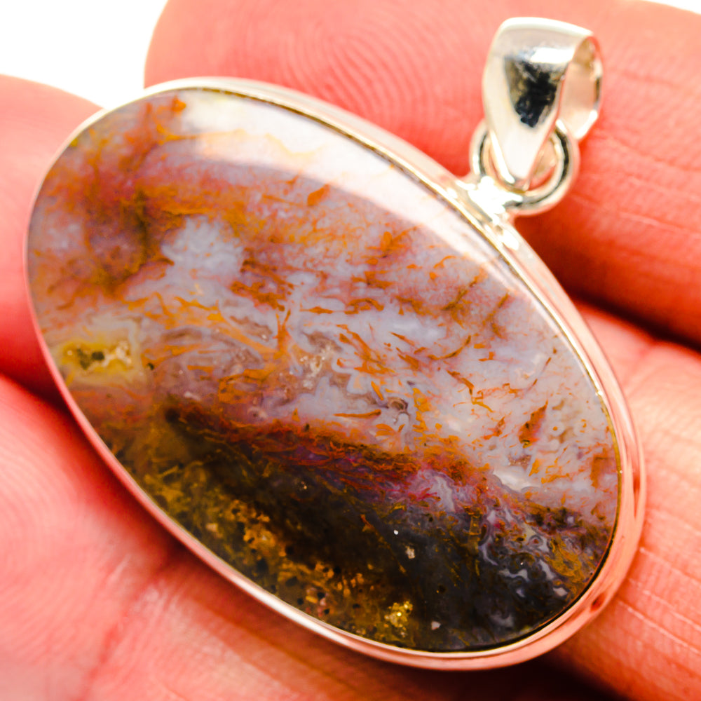 Ocean Jasper Pendants handcrafted by Ana Silver Co - PD23779