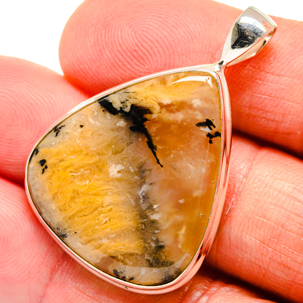 Montana Agate Pendants handcrafted by Ana Silver Co - PD23781
