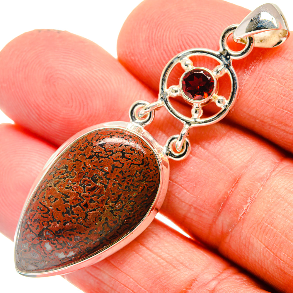 Dinosaur Bone Pendants handcrafted by Ana Silver Co - PD23795
