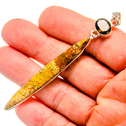 Picture Jasper Pendants handcrafted by Ana Silver Co - PD23837