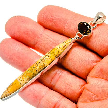 Picture Jasper Pendants handcrafted by Ana Silver Co - PD23838