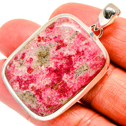 Thulite Pendants handcrafted by Ana Silver Co - PD23842