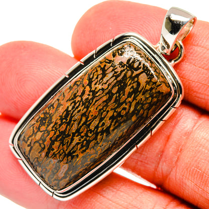 Dinosaur Bone Pendants handcrafted by Ana Silver Co - PD23844