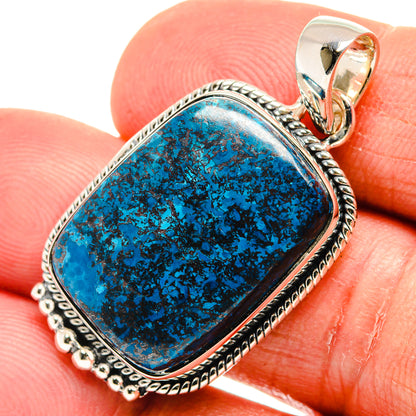 Shattuckite Pendants handcrafted by Ana Silver Co - PD23852