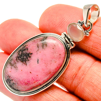 Rhodonite Pendants handcrafted by Ana Silver Co - PD23853