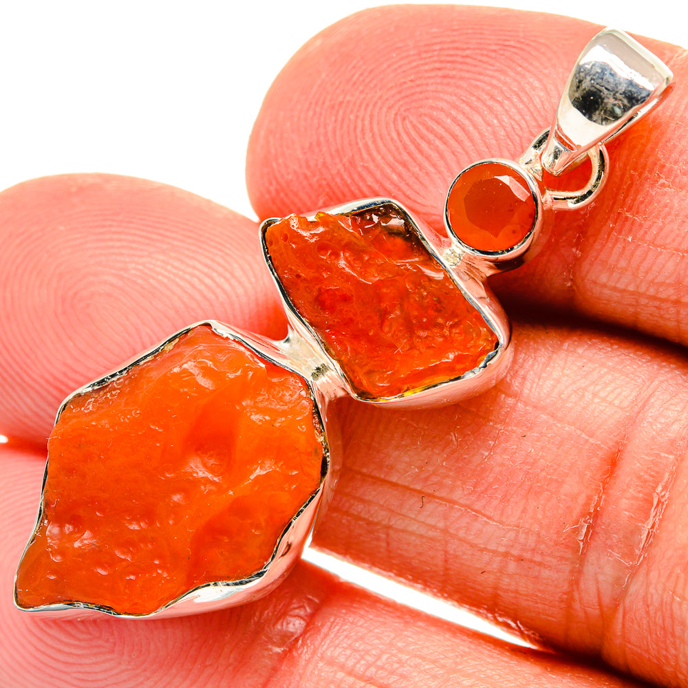 Carnelian Pendants handcrafted by Ana Silver Co - PD23857