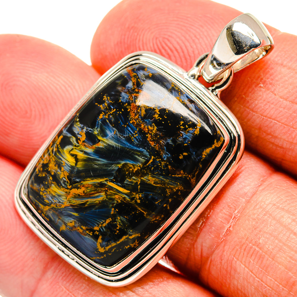 Pietersite Pendants handcrafted by Ana Silver Co - PD23864