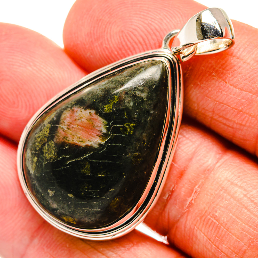 Rainforest Jasper Pendants handcrafted by Ana Silver Co - PD23871