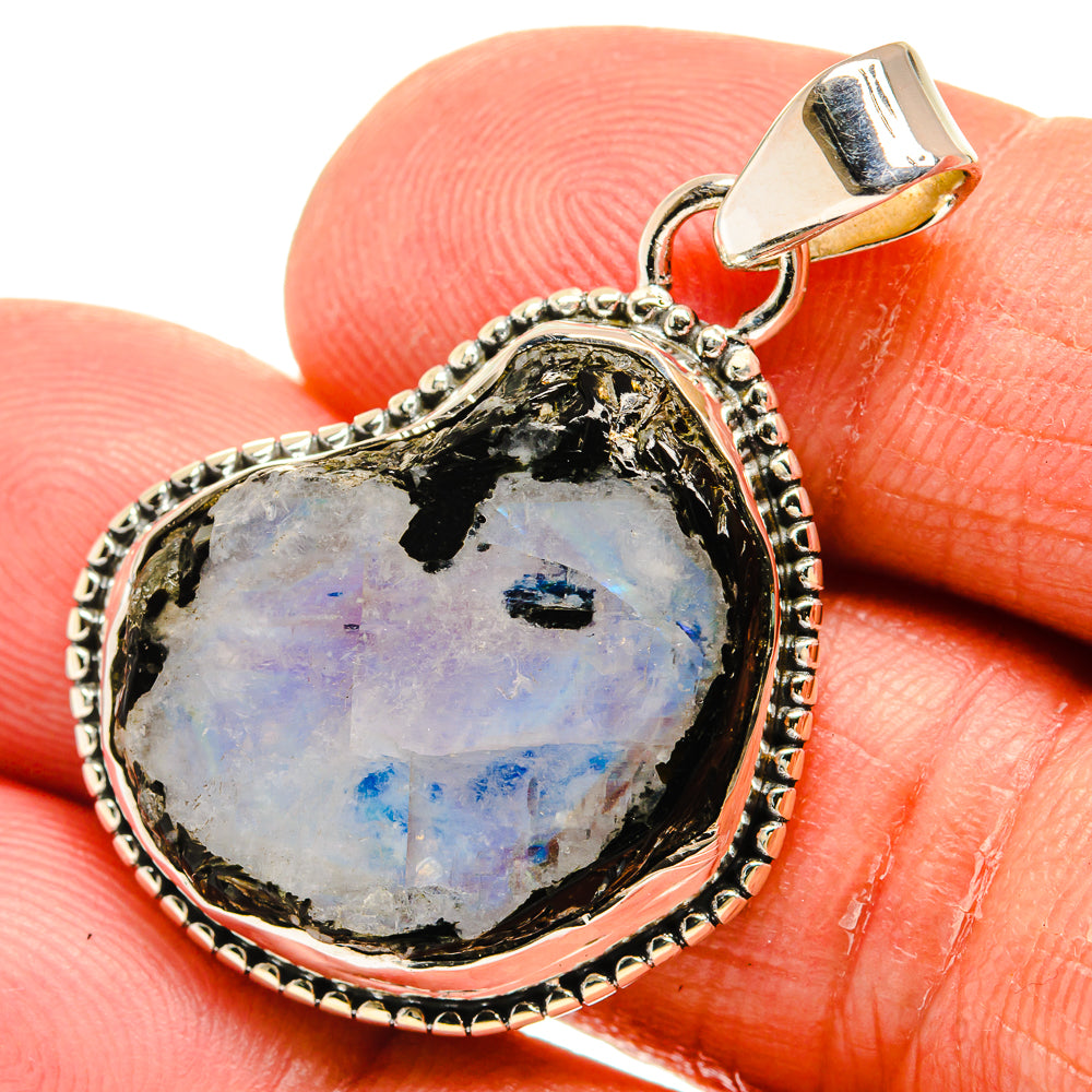 Rainbow Moonstone Pendants handcrafted by Ana Silver Co - PD23883
