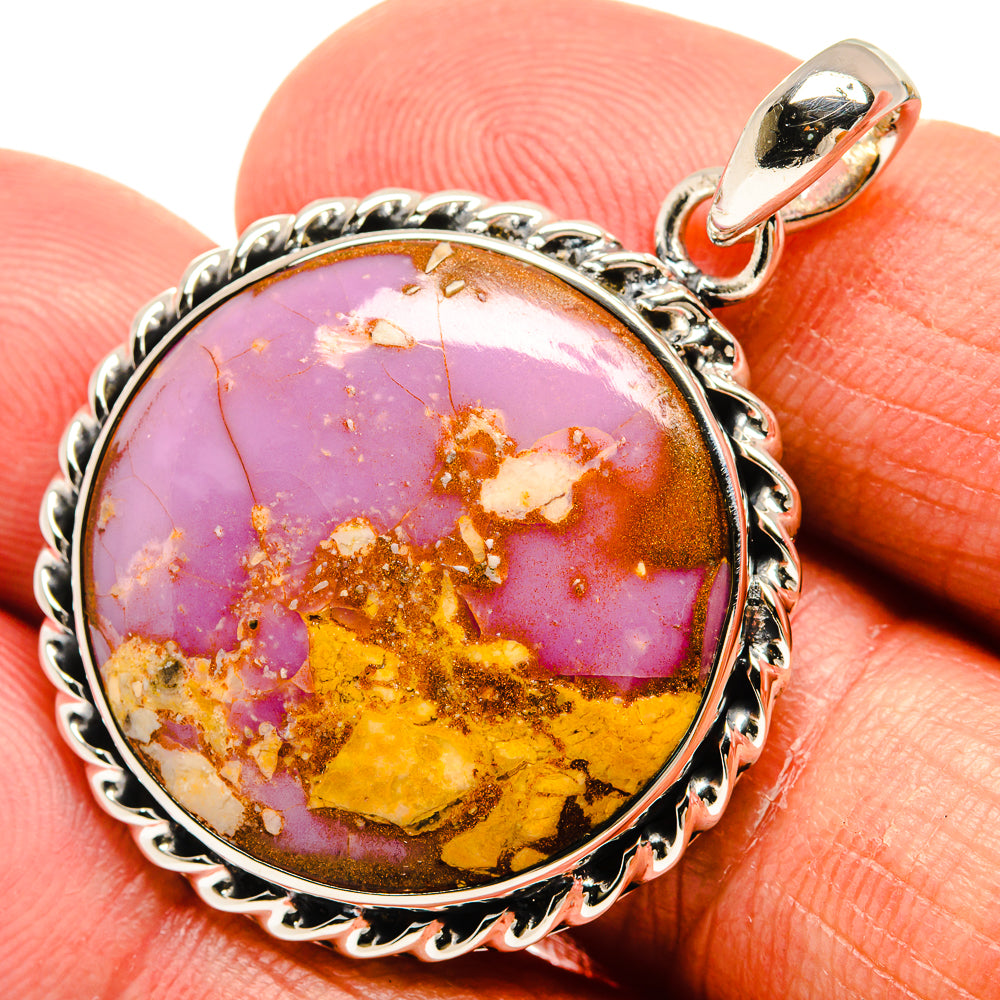Phosphosiderite Pendants handcrafted by Ana Silver Co - PD23890