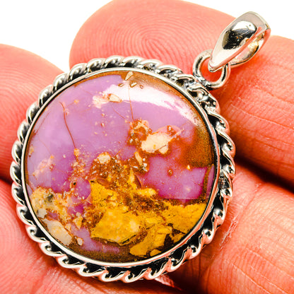 Phosphosiderite Pendants handcrafted by Ana Silver Co - PD23890