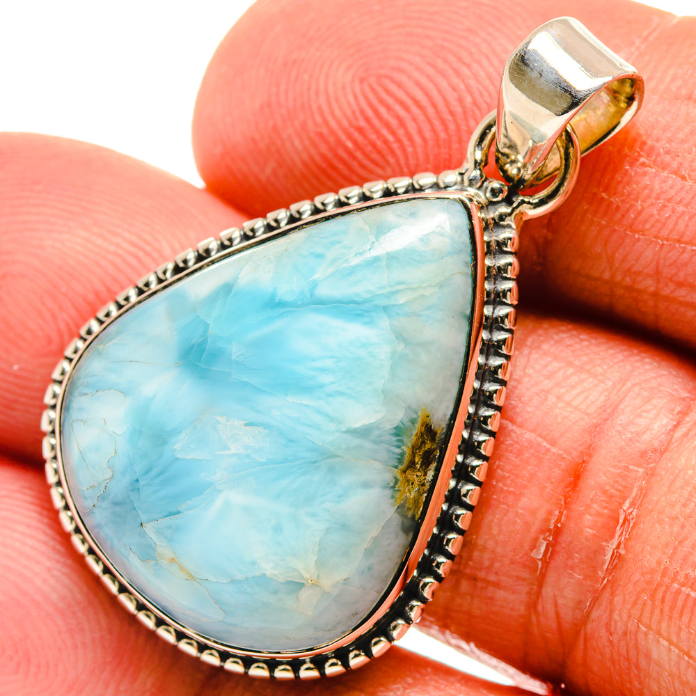 Larimar Pendants handcrafted by Ana Silver Co - PD23904