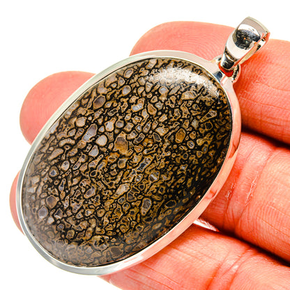 Dinosaur Bone Pendants handcrafted by Ana Silver Co - PD23910