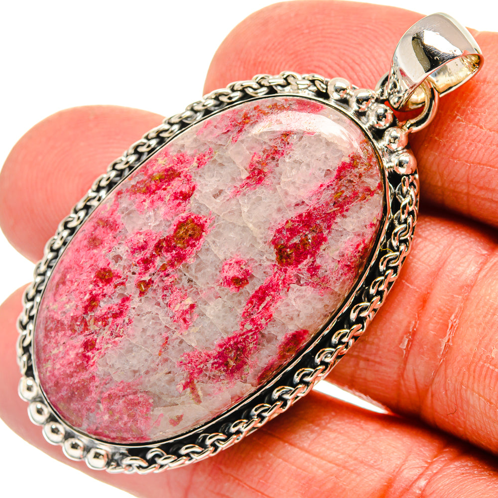 Thulite Pendants handcrafted by Ana Silver Co - PD23916